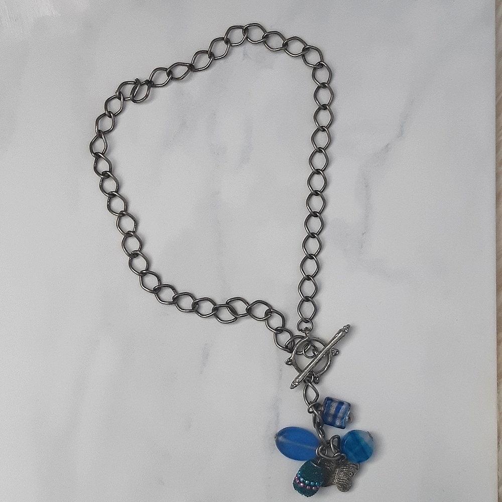 4/25$ 🌻 Chunky chain charm necklace